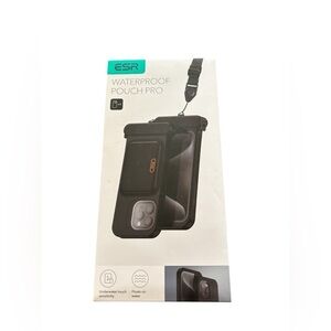 ESR Waterproof Phone Pouch iPhone 14/15 Pro Max Underwater Floating Case Black
